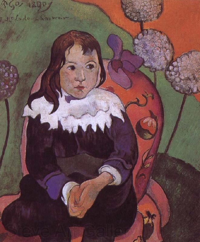 Paul Gauguin Portrait of girls Norge oil painting art